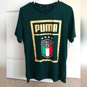 PUMA Men's FIGC Italian Football Federation DNA Tee size M